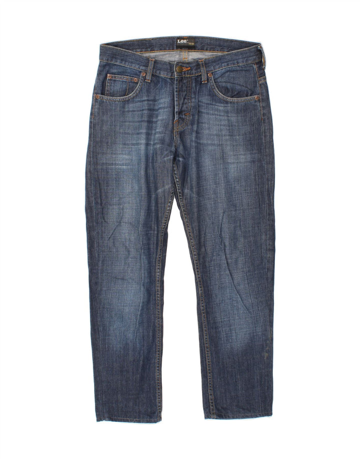 LEE Mens Knox Straight Jeans W31 L27 Blue Cotton Vintage Lee and Second-Hand Lee from Messina Hembry 