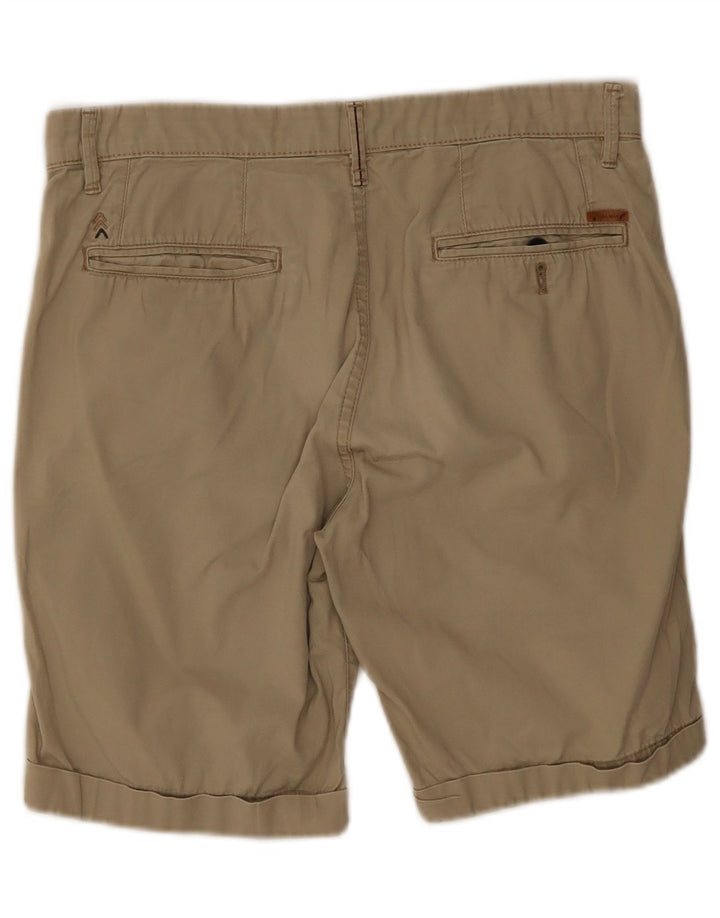 Pantaloni scurți chino pentru bărbați Zara EU 38 Small W30 Bej