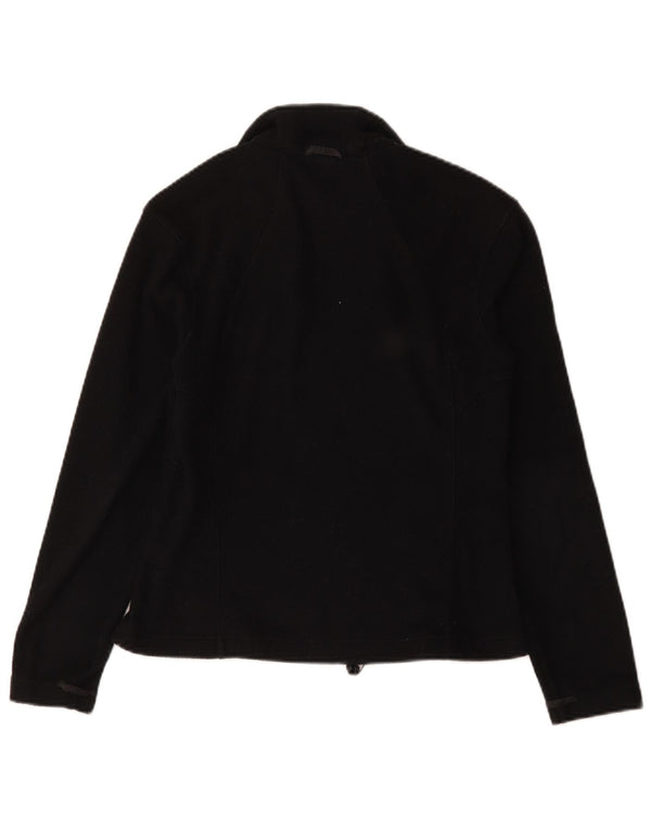 Jack Wolfskin Jachetă polară pentru femei UK 10 Poliester negru mic