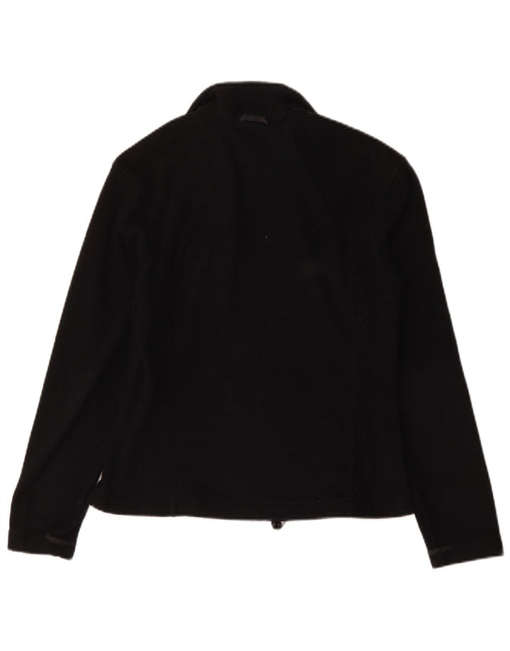 Jack Wolfskin Jachetă polară pentru femei UK 10 Poliester negru mic