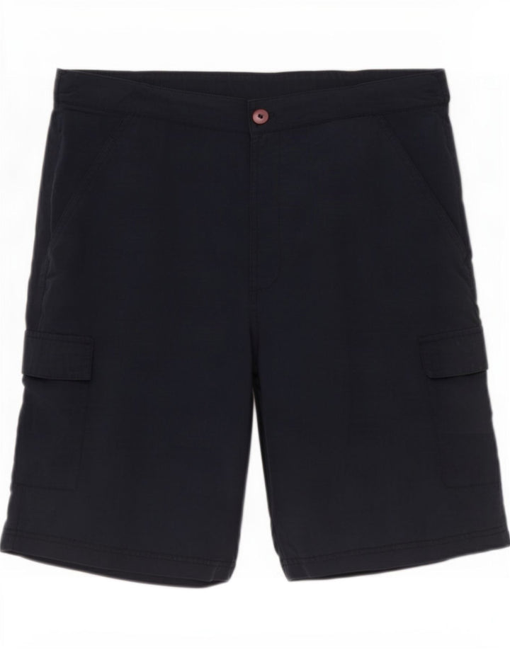 Pantaloni scurti cargo pentru bărbați Reebok Large W34 bleumarin
