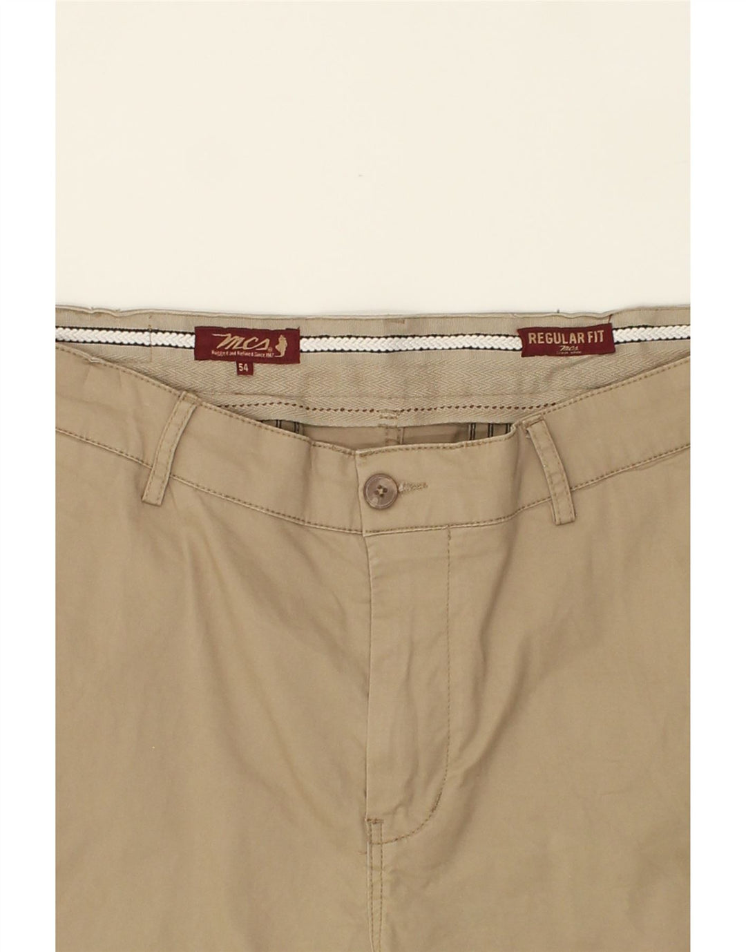 MARLBORO CLASSICS Mens Regular Fit Chino Shorts IT 54 2XL W40  Beige Vintage Marlboro Classics and Second-Hand Marlboro Classics from Messina Hembry 