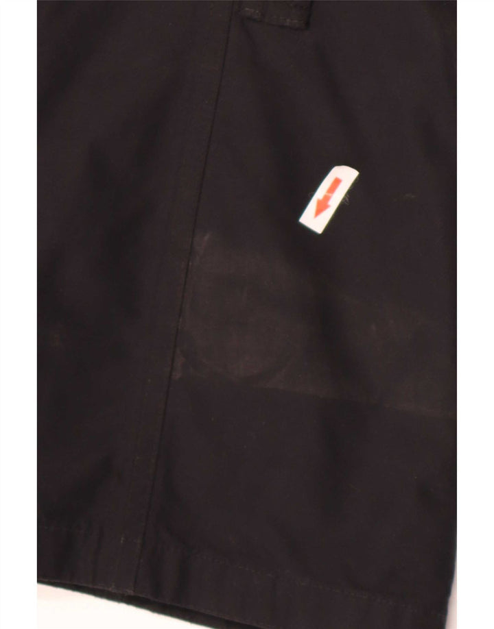 Jachetă de ploaie cu glugă Barbour pentru femei UK 14, mare, negru, bumbac