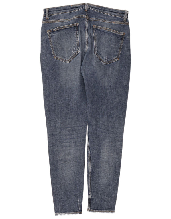 Blugi slim pentru bărbați Zara EU 46 XL W36 L31 Albastru Bumbac