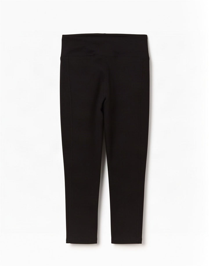 Leggings Capri Nike pentru femei UK 14 Poliester mediu negru
