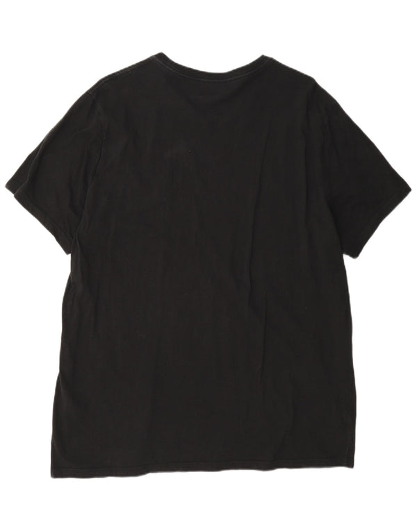 Tricou grafic Levi's Slim Fit Top 2XL bumbac negru