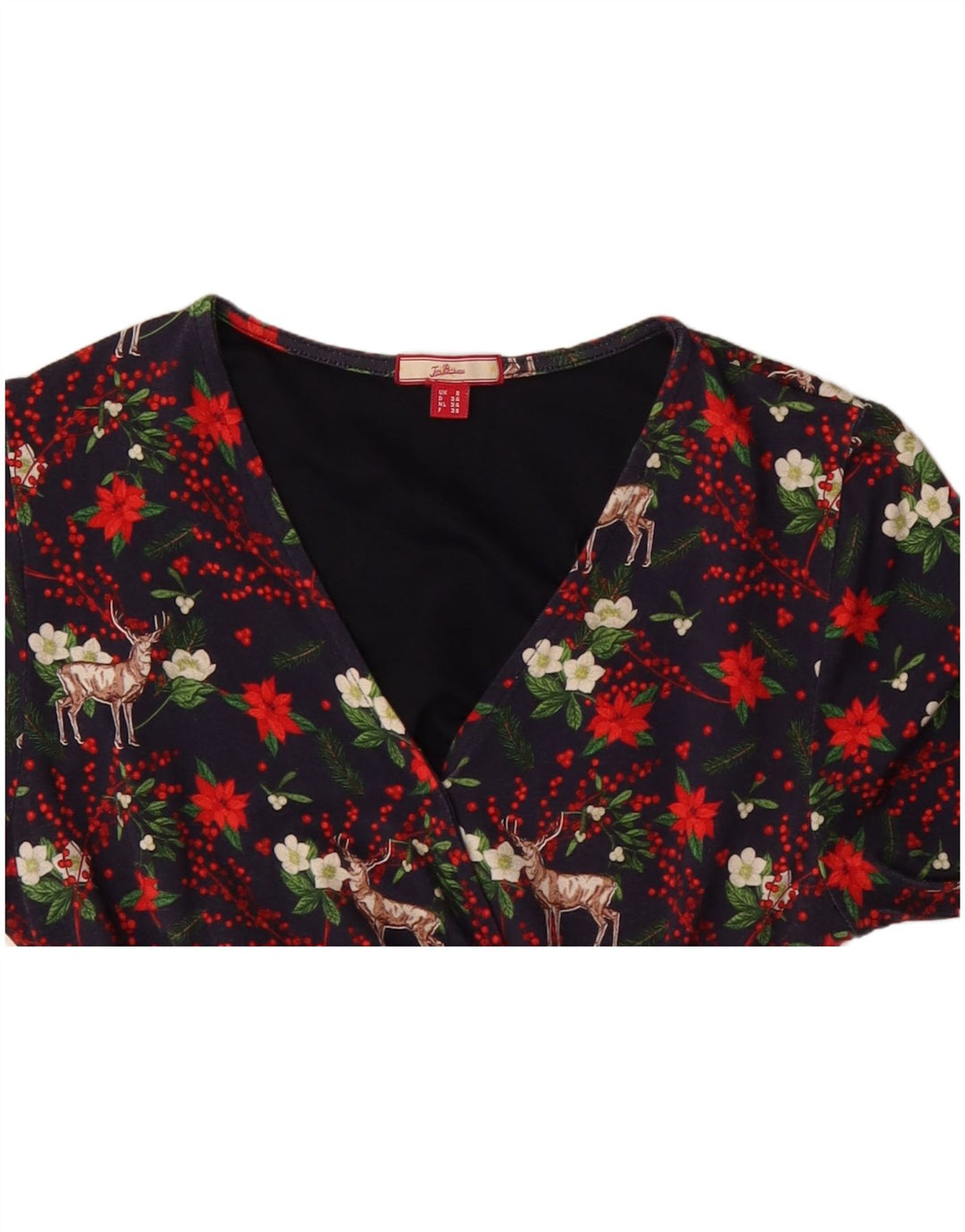 Rochie teacă pentru femei Joe Browns UK 8 Mic albastru marin Viscoză florală