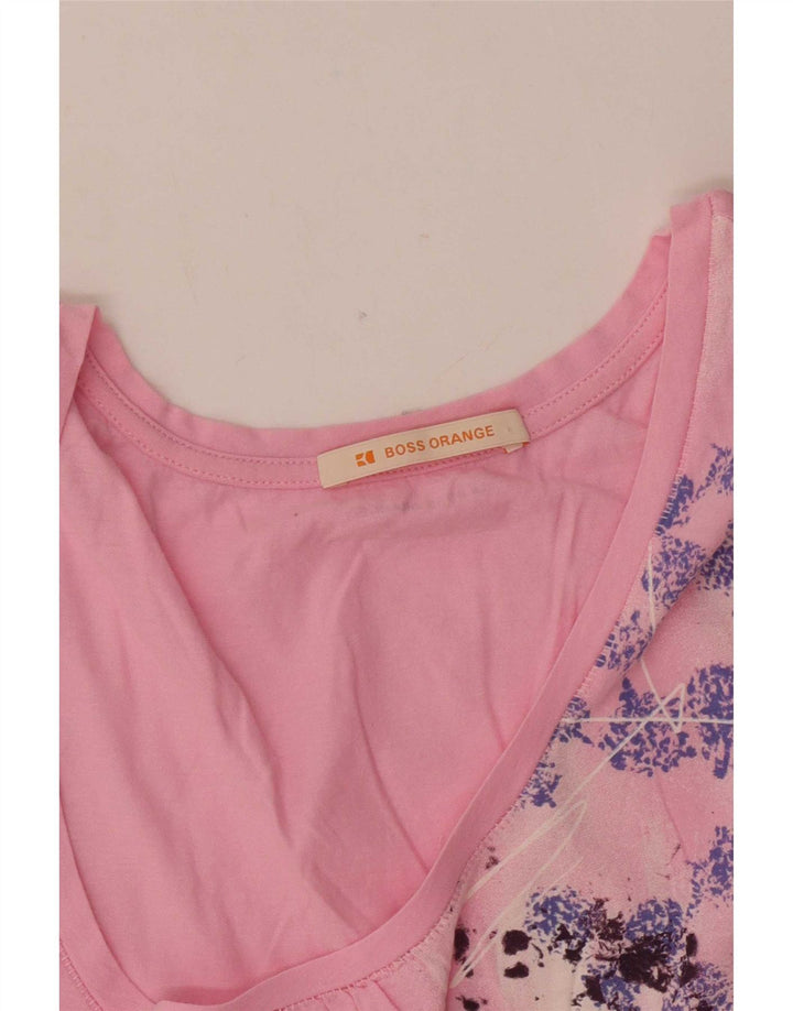 Vestă Hugo Boss pentru femei UK 12 Medium Pink Floral