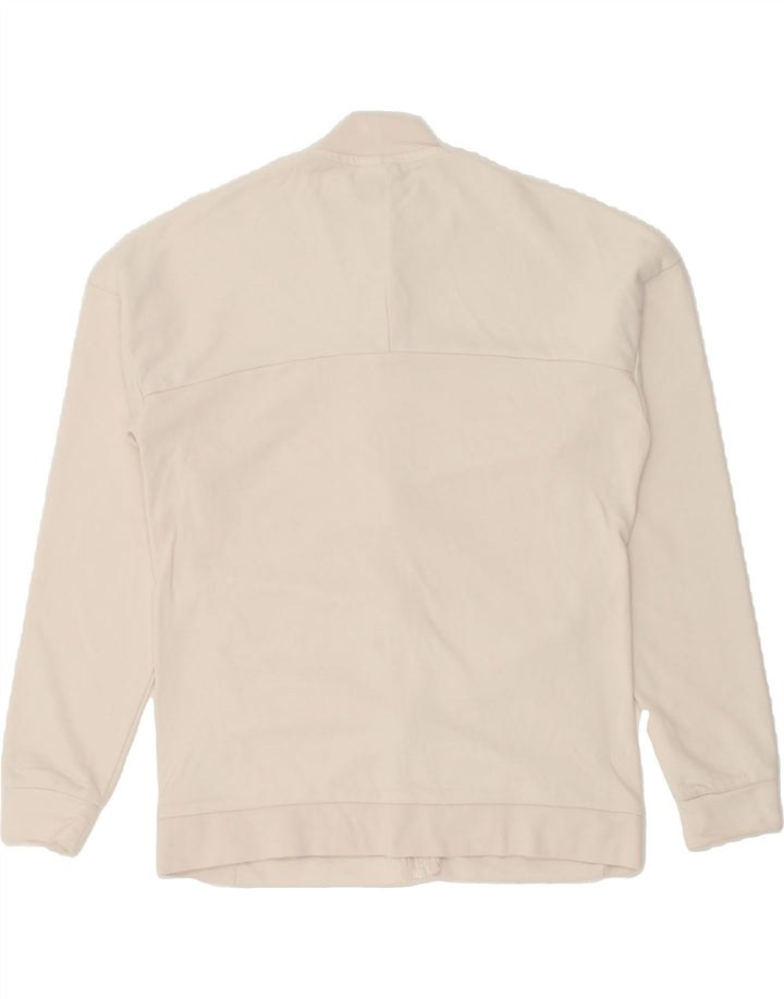 DIADORA Mens Tracksuit Top Jacket Small White Cotton Vintage Diadora and Second-Hand Diadora from Messina Hembry 