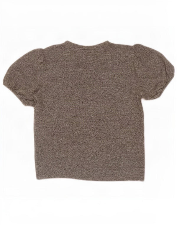 Bluză pentru femei Zara UK 12 Medium Gri Pete