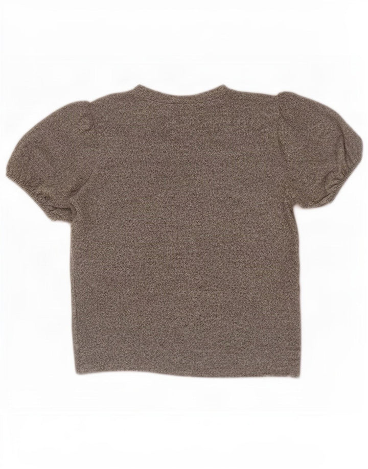 Bluză pentru femei Zara UK 12 Medium Gri Pete