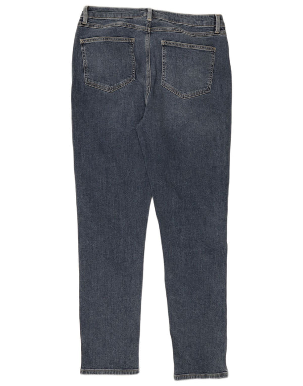 MINT VELVET Blugi skinny pentru femei UK 14 Large W32 L29 Blue Bumbac