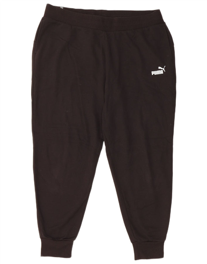 Pantaloni de trening PUMA pentru bărbați Pantaloni de jogging 2XL bumbac negru