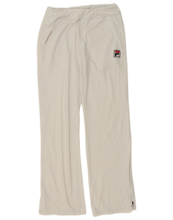 Pantaloni de trening Fila pentru femei UK 10 Small White Sports