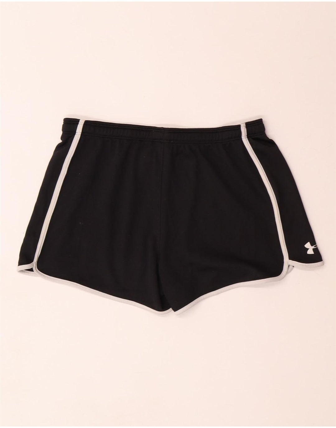 Pantaloni scurți sport grafic pentru femei UNDER ARMOUR Heat Gear UK 14 Medium Black