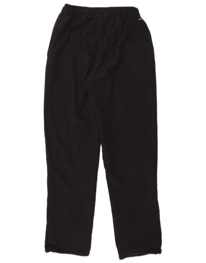 Pantaloni de trening Adidas Climalite pentru bărbați, poliester mediu negru