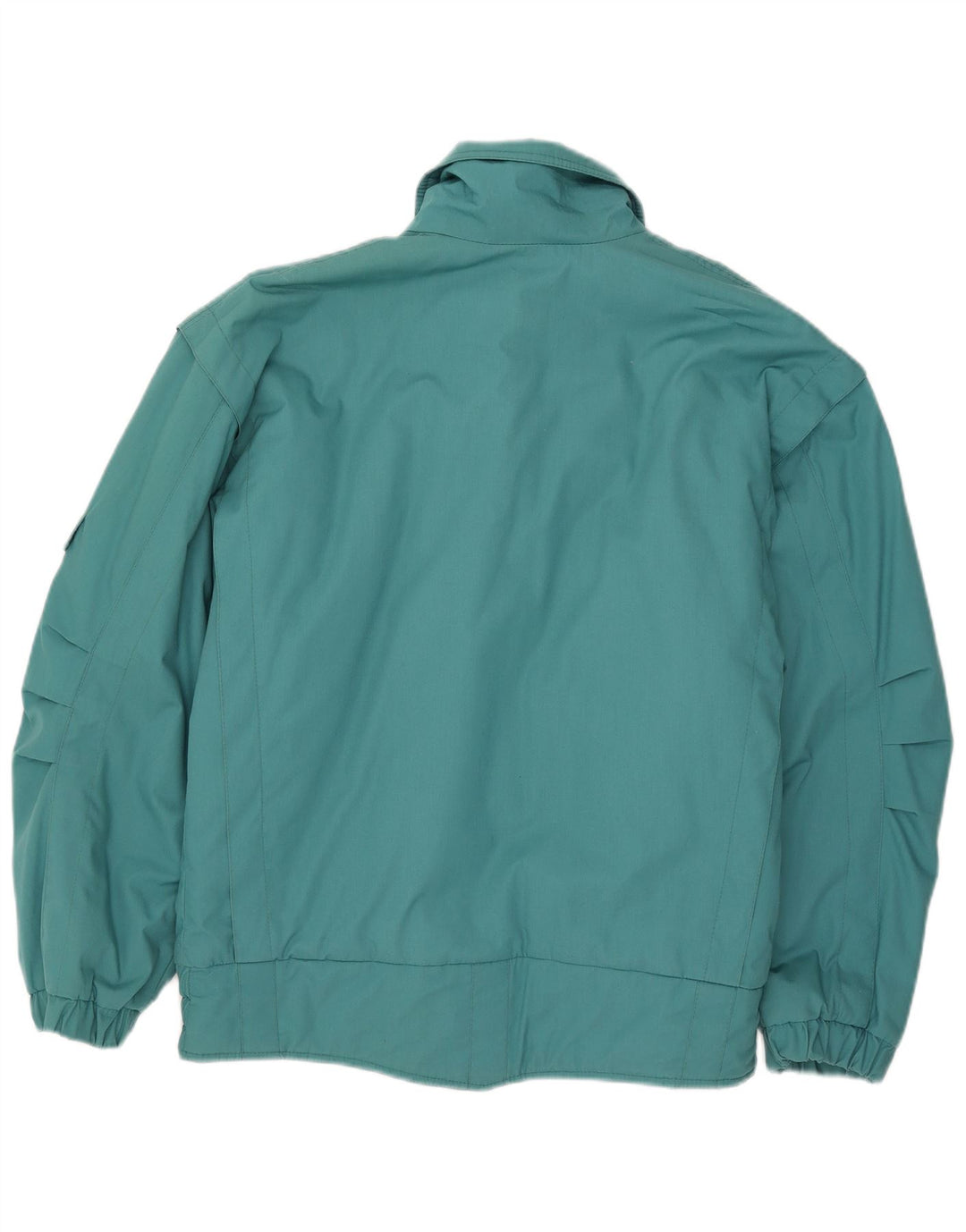 Jachetă Bomber Vintage pentru bărbați cu două piepturi UK 38, verde mediu