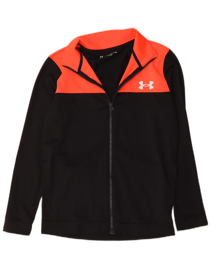 Jachetă de top pentru trening Under Armour pentru bărbați, neagră, mică