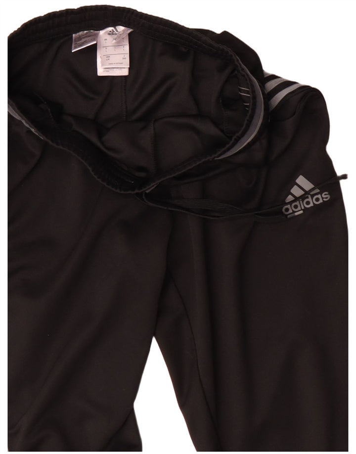 Pantaloni de trening Adidas Climalite pentru bărbați, mari, negru, poliester