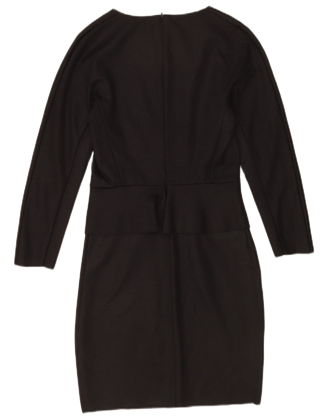 Rochie Cos pentru femei cu mânecă lungă, UK 6 XS, poliester negru