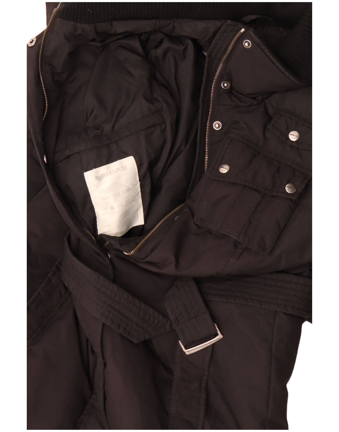 Palton căptușit pentru femei Gas IT 44 Poliester mediu negru