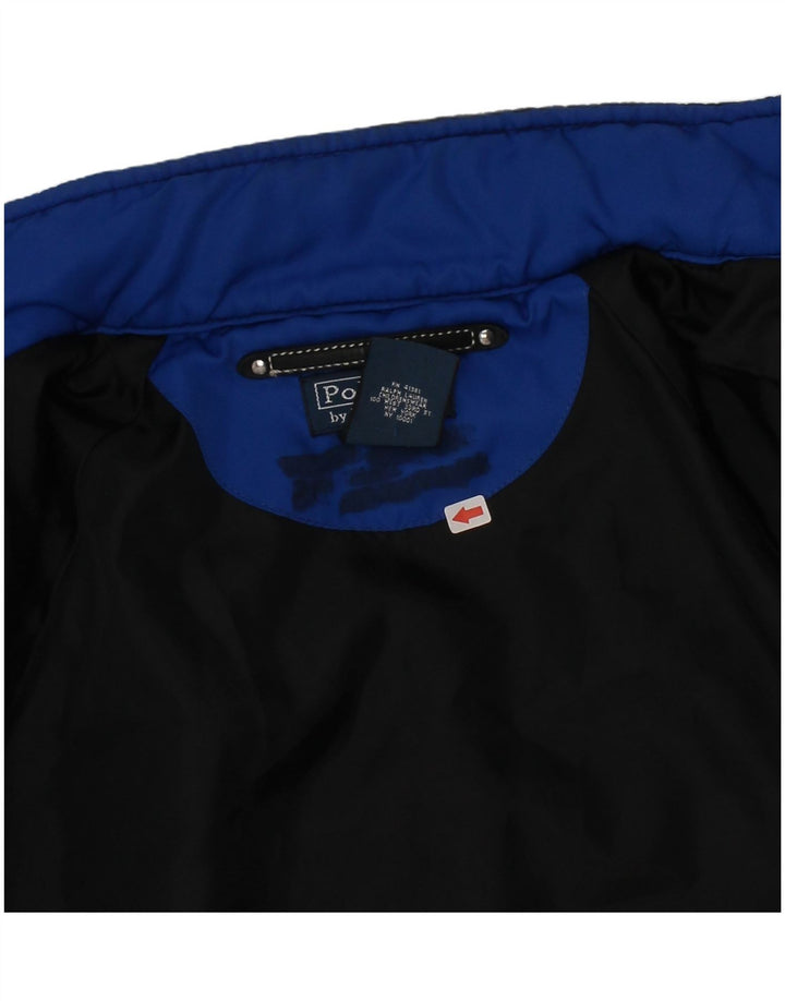 Jachetă Harrington cu grafică Polo Ralph Lauren pentru băieți, 7-8 ani, mică, bleumarin