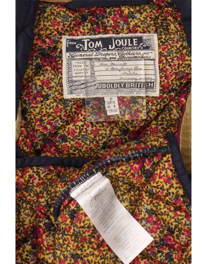 Jachetă matlasată Tom Joule pentru femei UK 12 Medium Bleumarin Poliamidă