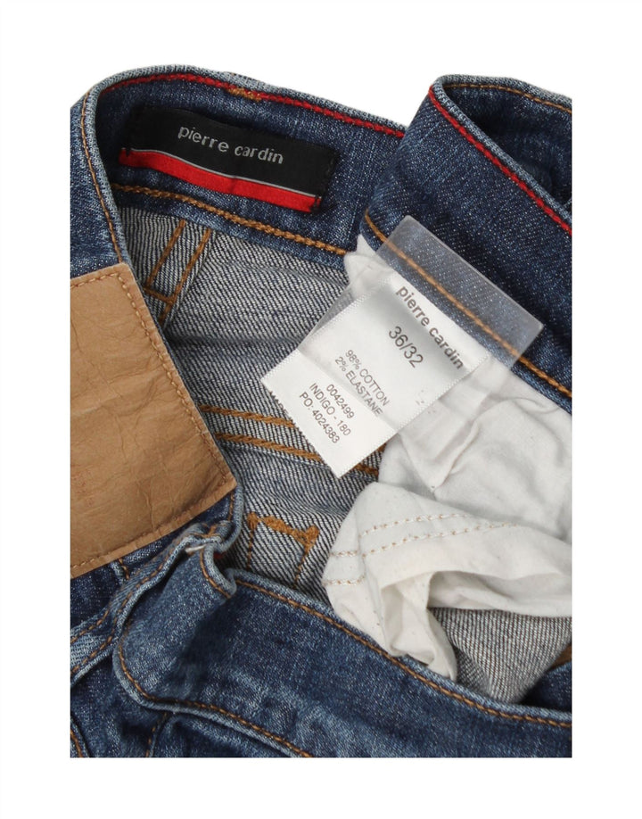 Jeans slim pentru bărbați Pierre Cardin W36 L32 Bumbac albastru