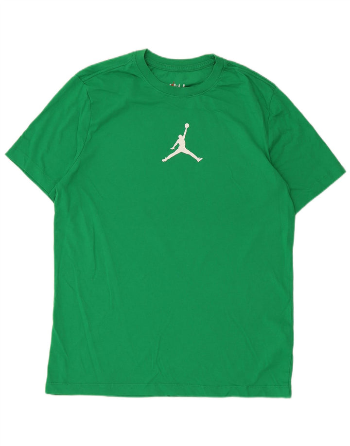 Tricou pentru bărbați Jordan Top din bumbac verde mediu