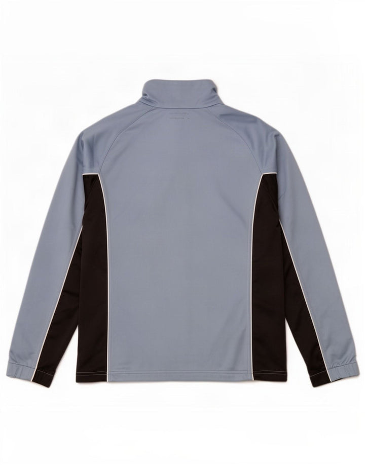 Jachetă de trening Diadora pentru femei UK 16, mare, albastru, poliester color bloc