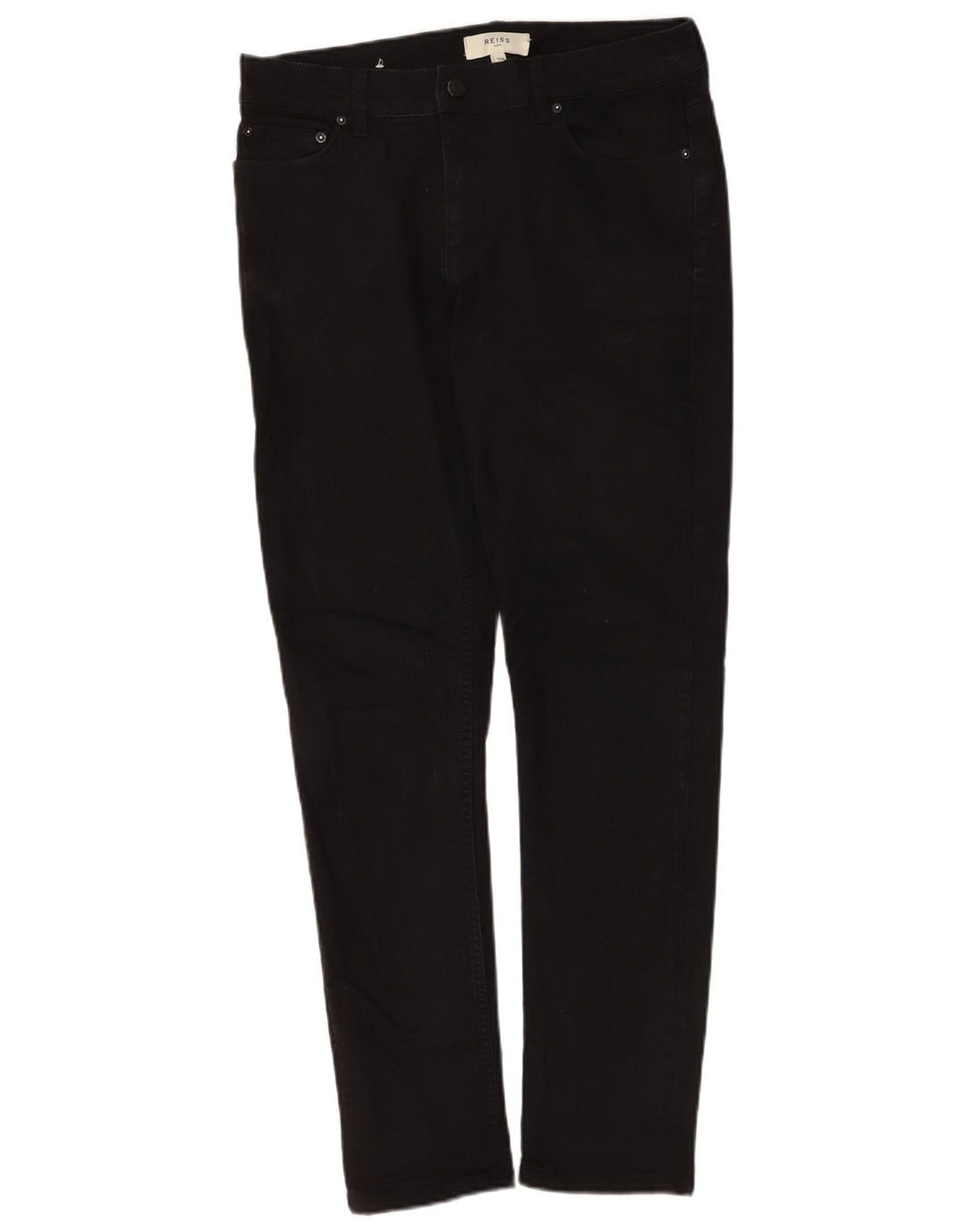 Reiss blugi subțiri pentru femei W30 L32 bumbac negru
