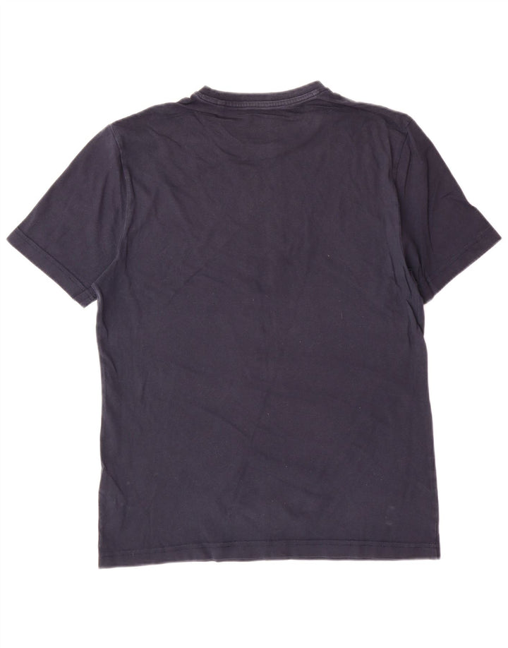 PENGUIN Tricou grafic pentru bărbați Top mediu din bumbac bleumarin
