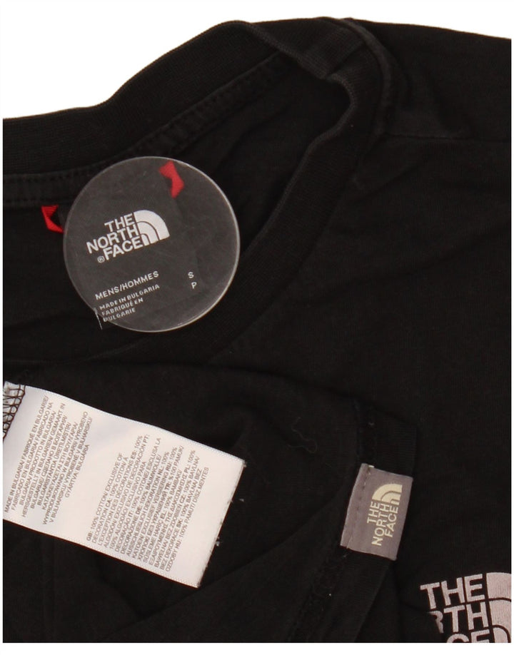 Tricou pentru bărbați THE NORTH FACE Top mic, negru, bumbac
