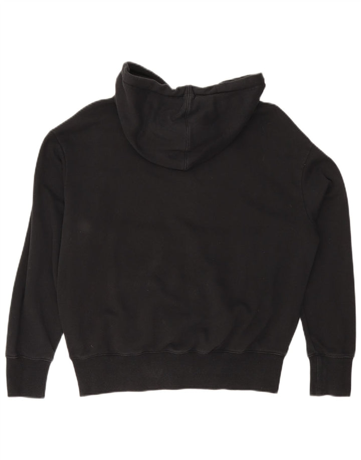 Pulover NIKE Air Oversized Graphic Hoodie pentru femei UK 6 XS Bumbac negru