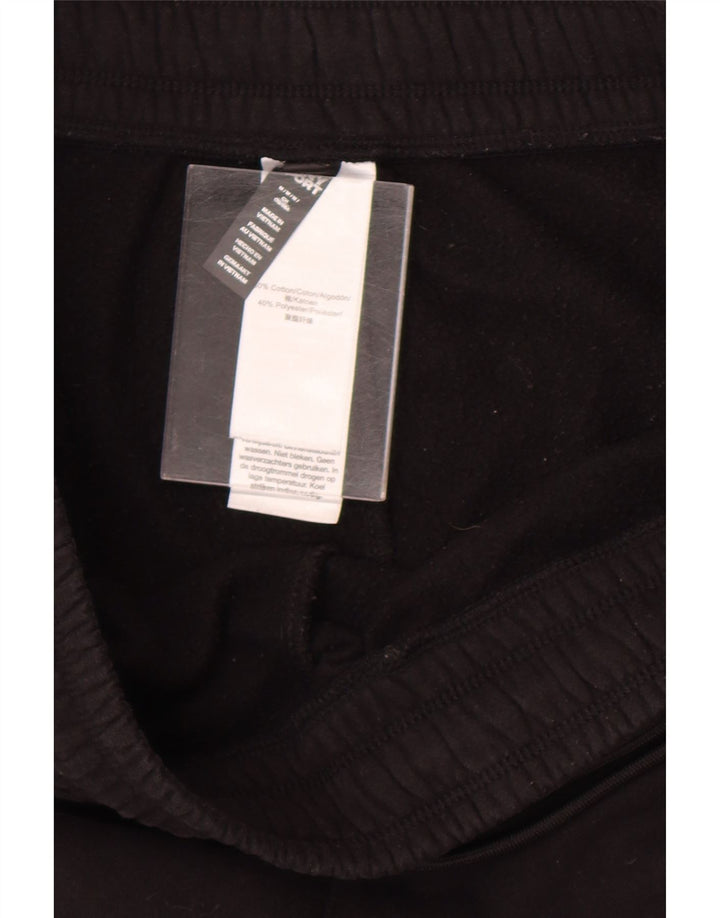 Dkny Pantaloni de trening pentru bărbați Joggeri bumbac mediu negru