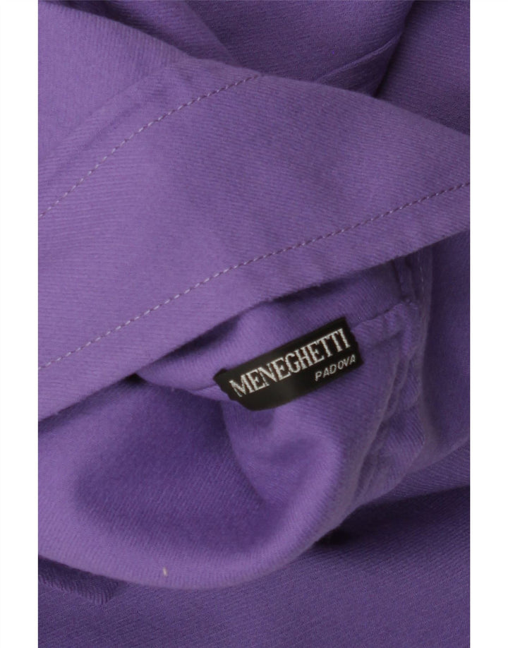 Jachetă pentru femei VINTAGE cu 4 nasturi, UK 16, mov mare