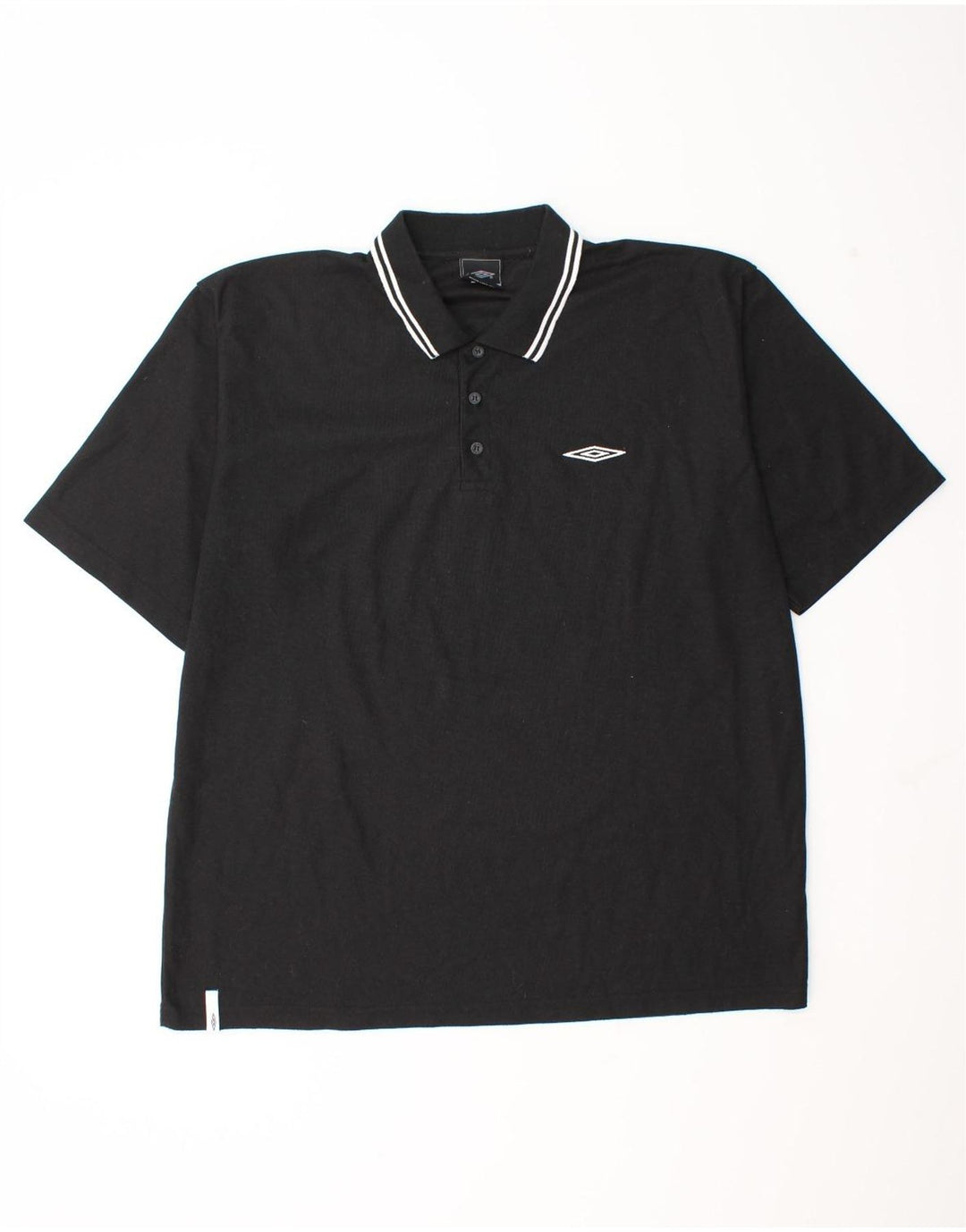 Tricou polo Umbro pentru bărbați 2XL poliester negru