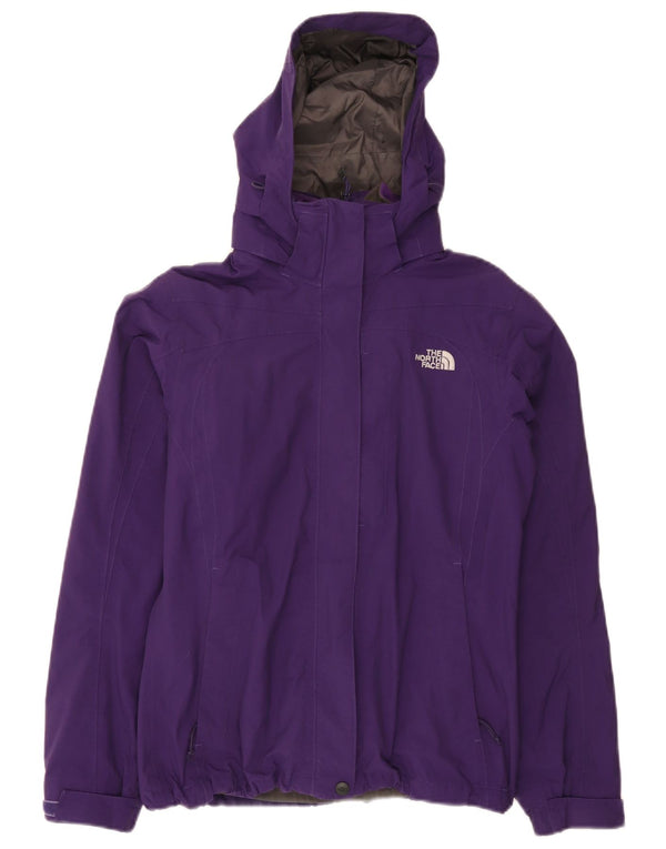 Jachetă Windbreaker pentru femei cu glugă The North Face UK 10 Small Purple