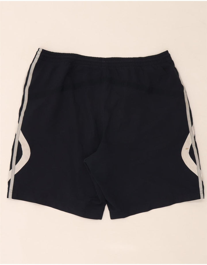 Pantaloni scurți sport pentru bărbați Adidas, mari, albastru, poliester