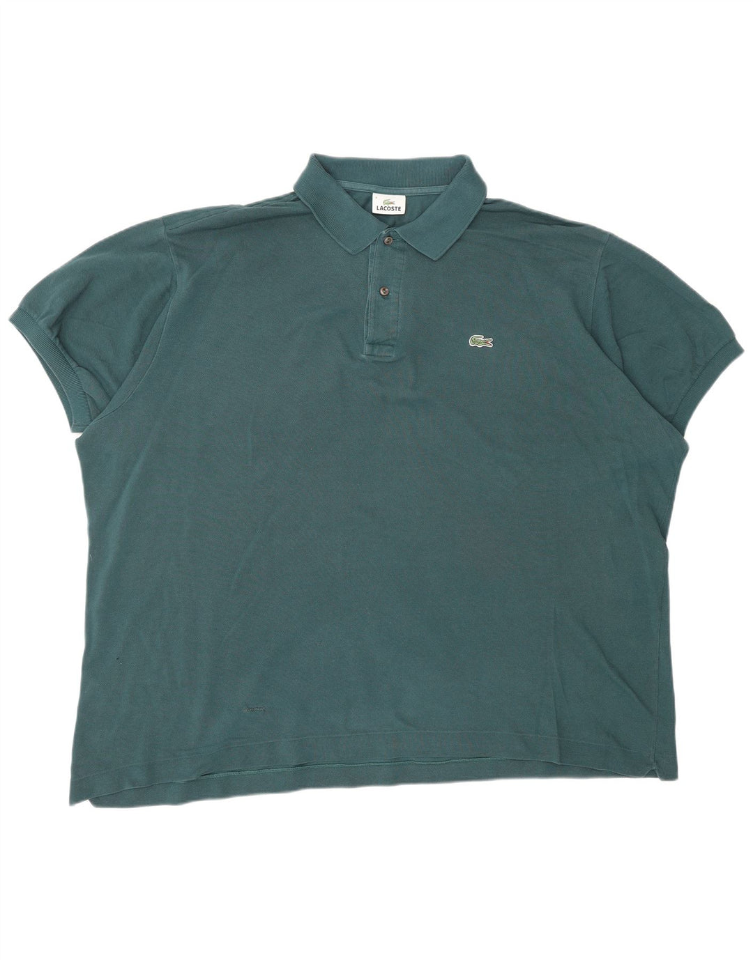 Tricou polo pentru bărbați LACOSTE Mărimea 9 4XL Bumbac verde