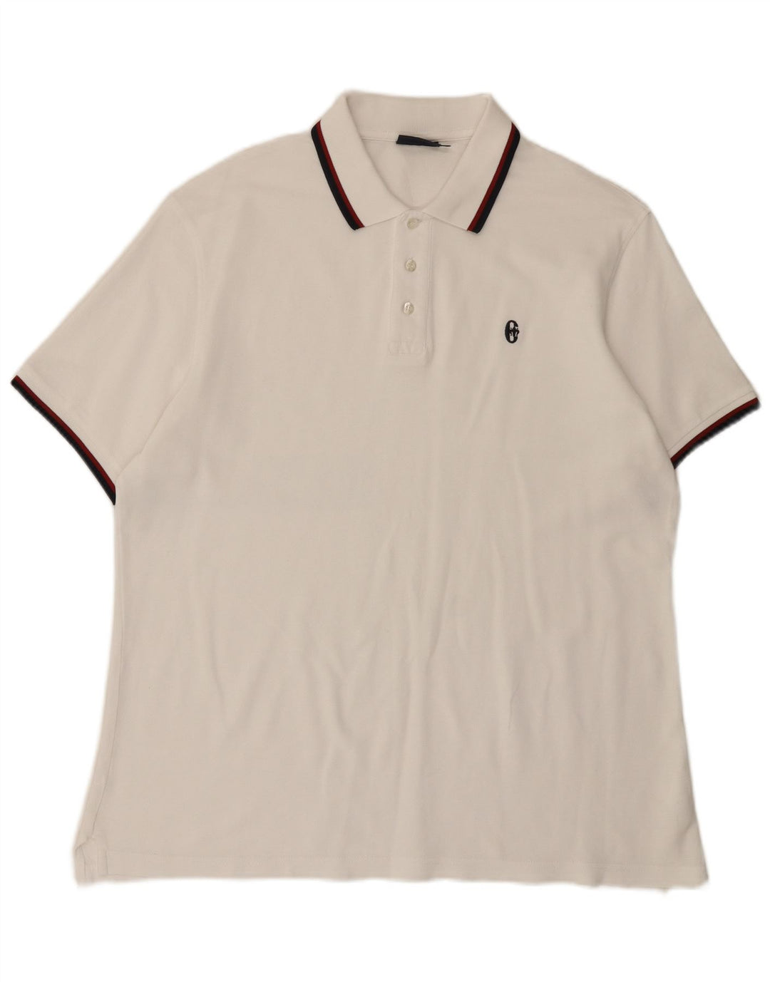 Tricou polo pentru bărbați Conte of Florence 2XL alb
