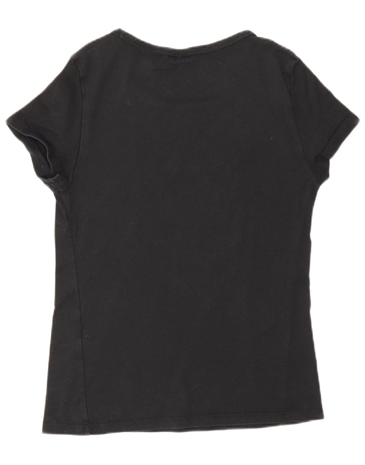 LEVI'S Womens T-Shirt Top UK 12 Medium Black