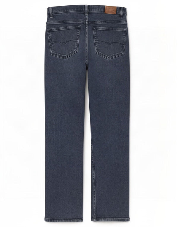 Blugi drepți pentru bărbați Marks & Spencer Blue Harbour W32 L31 bumbac