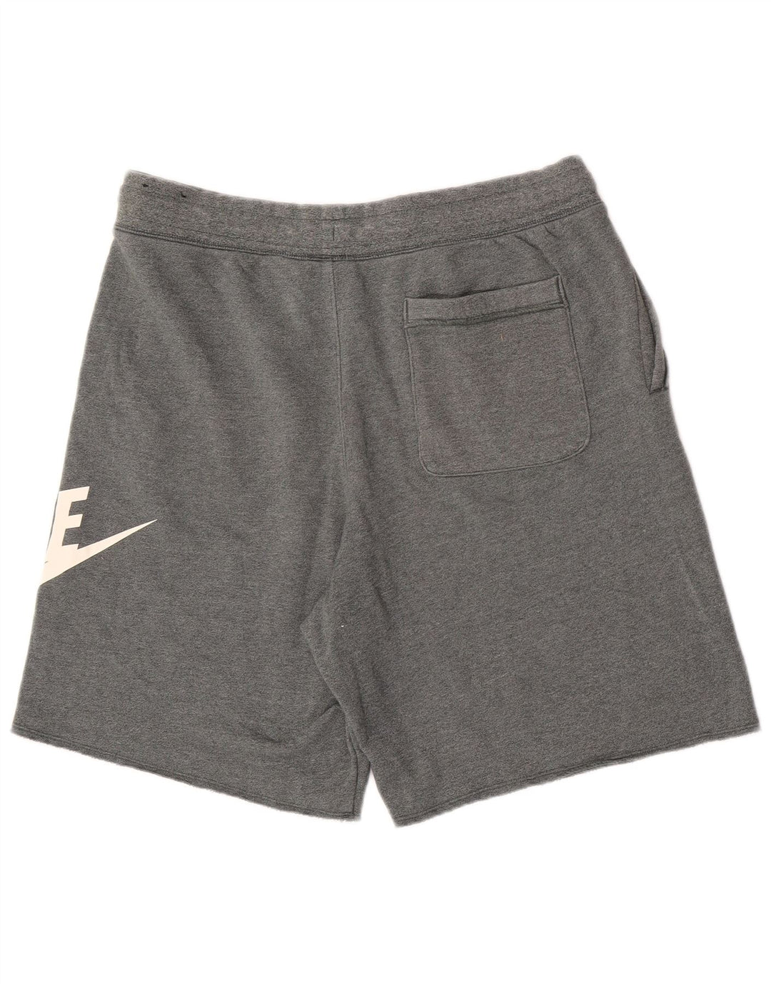 Pantaloni scurți sport grafic Nike pentru bărbați, mari, gri, bumbac