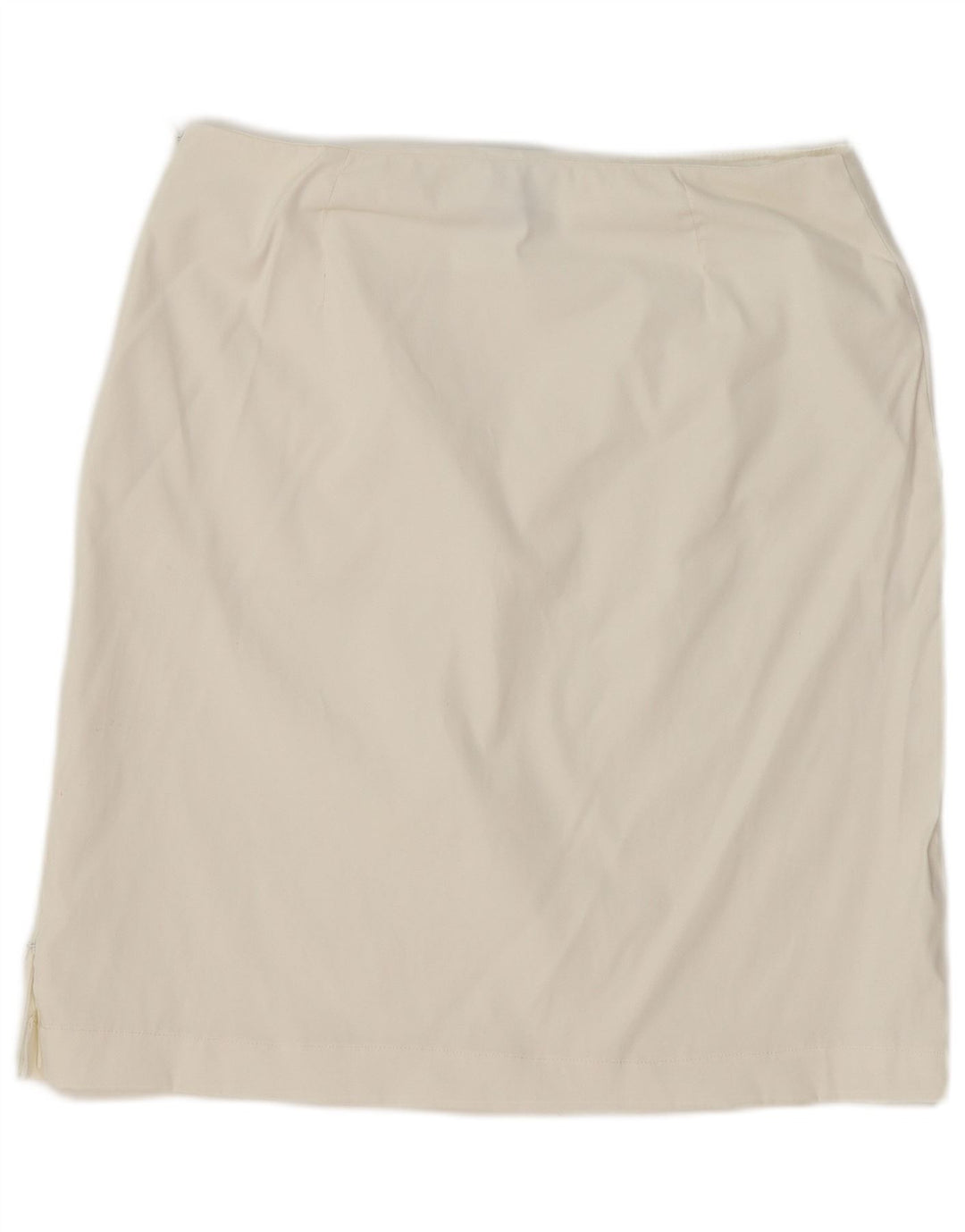 TRUSSARDI Womens Midi Skirt IT 46 Large W32  White