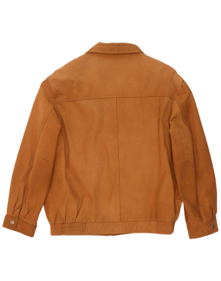 WESTBURY Bomber de piele intoarsa pentru barbati IT 54 2XL din piele bej