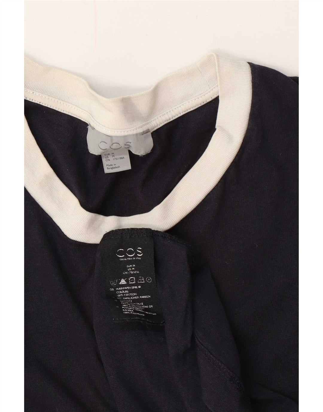 Cos Tricou Bărbați Top Mediu Bleumarin Bumbac