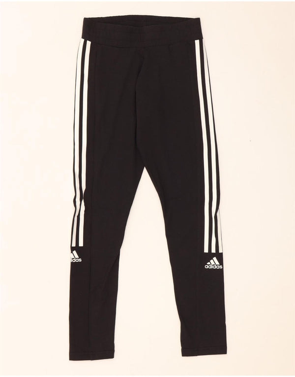 Leggings Aeroready Adidas pentru femei UK 4/6 XS bumbac negru
