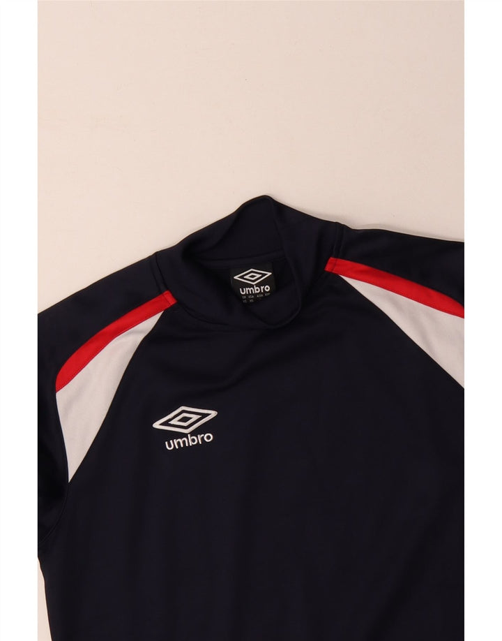 Pulover pentru bărbați Umbro Pulover XS bleumarin poliester color bloc