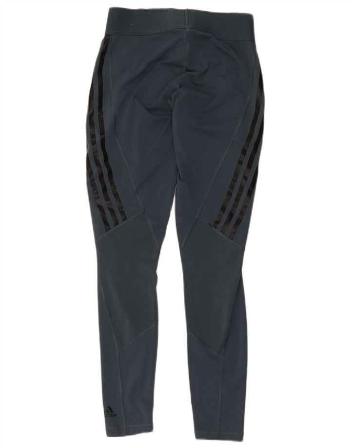Adidas Womens Aeroready Leggings UK 8/10 Small Grey